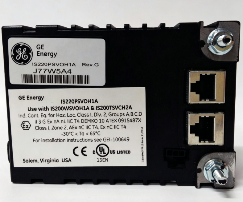 GE IS220PSVOH1A | Mark VIe Servo Output Module