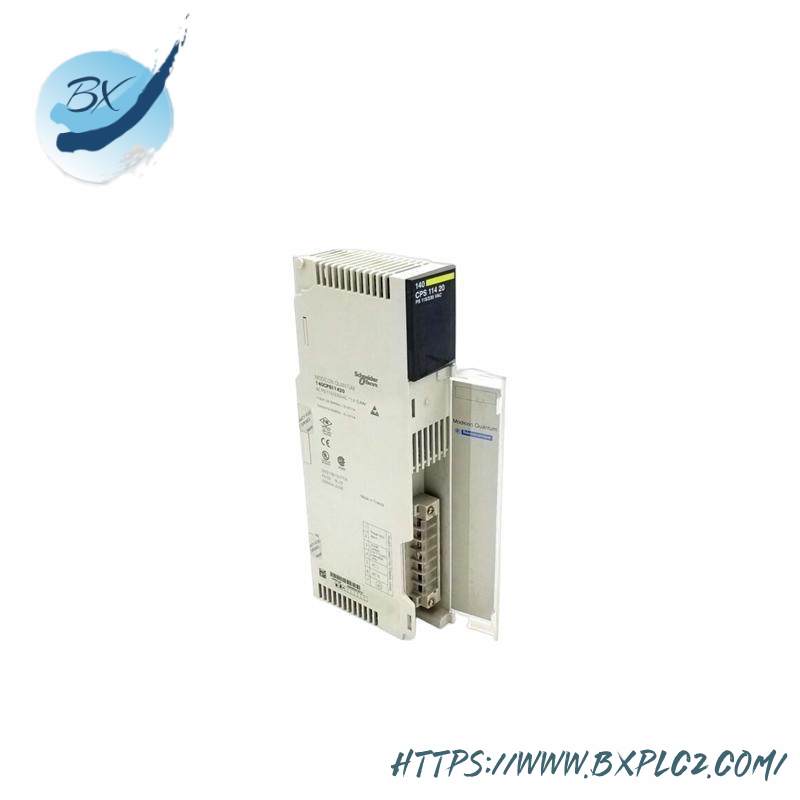 schneider_140cps11420.jpg Schneider Electric 140CPS11420 PLC - High-Performance Power Supply Module for Industrial Automation